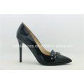 Elegant High Heel Leather Ladies Shoes